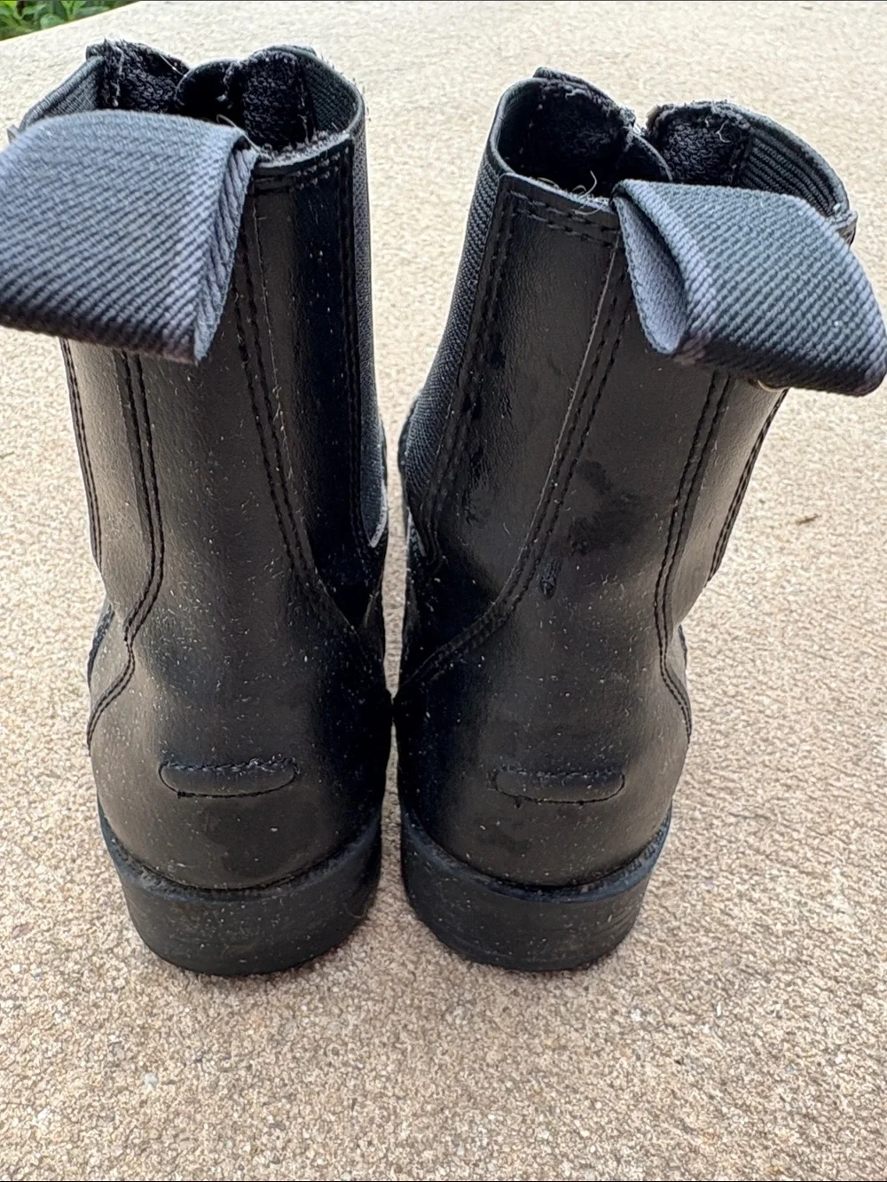 Equistar Kids’ All Weather Synthetic Zip Paddock Boot